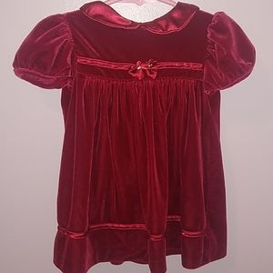 Red Velvet Dress